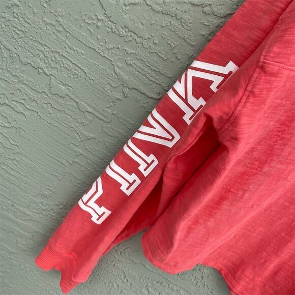 Victoria's Secret PINK Women's XS Varsity Crew Pullover Sweatshirt - Picture 8 of 9